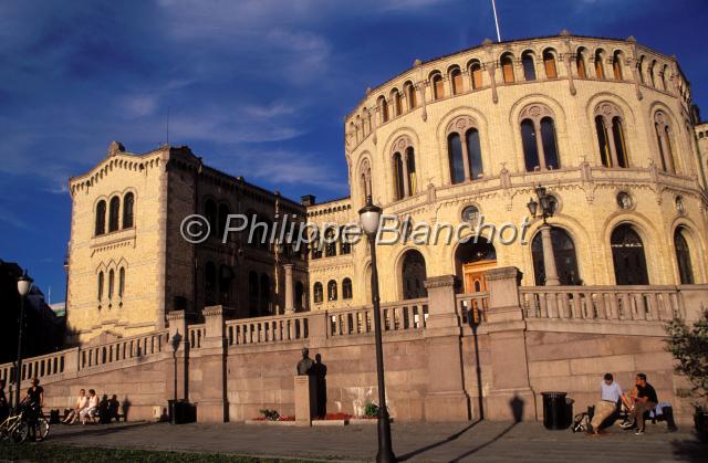 norvege 16.JPG - Stortinget (Parlement)Oslo, Norvège